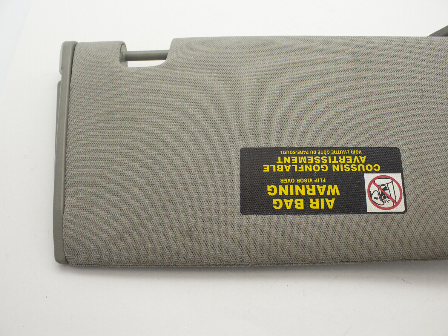 OEM 06-08 Nissan Maxima Driver Left Hand Side Sun Visor with Mirror Illumination