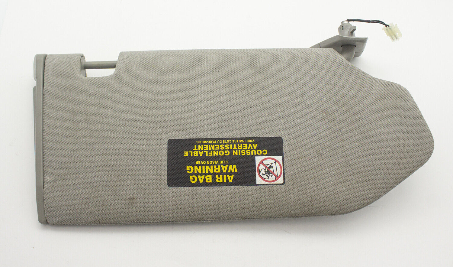 OEM 06-08 Nissan Maxima Driver Left Hand Side Sun Visor with Mirror Illumination