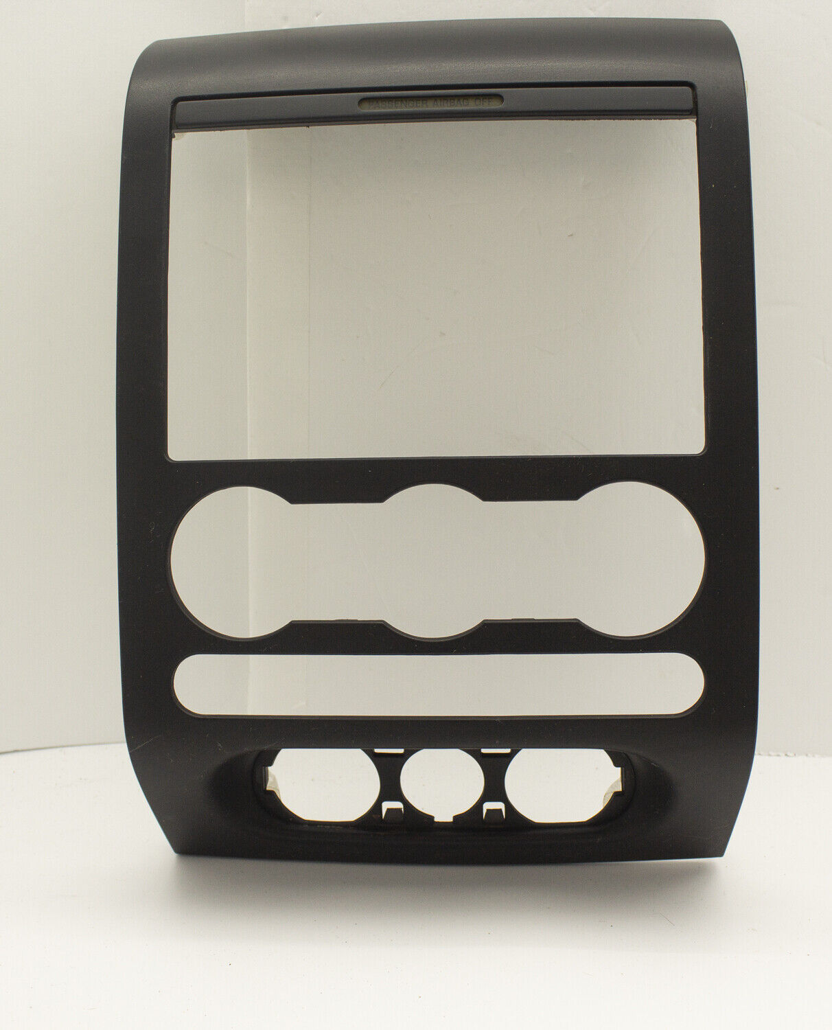 OEM 2004-2008 Ford F-150 Center Dash Radio Climate Bezel Surround Trim Black