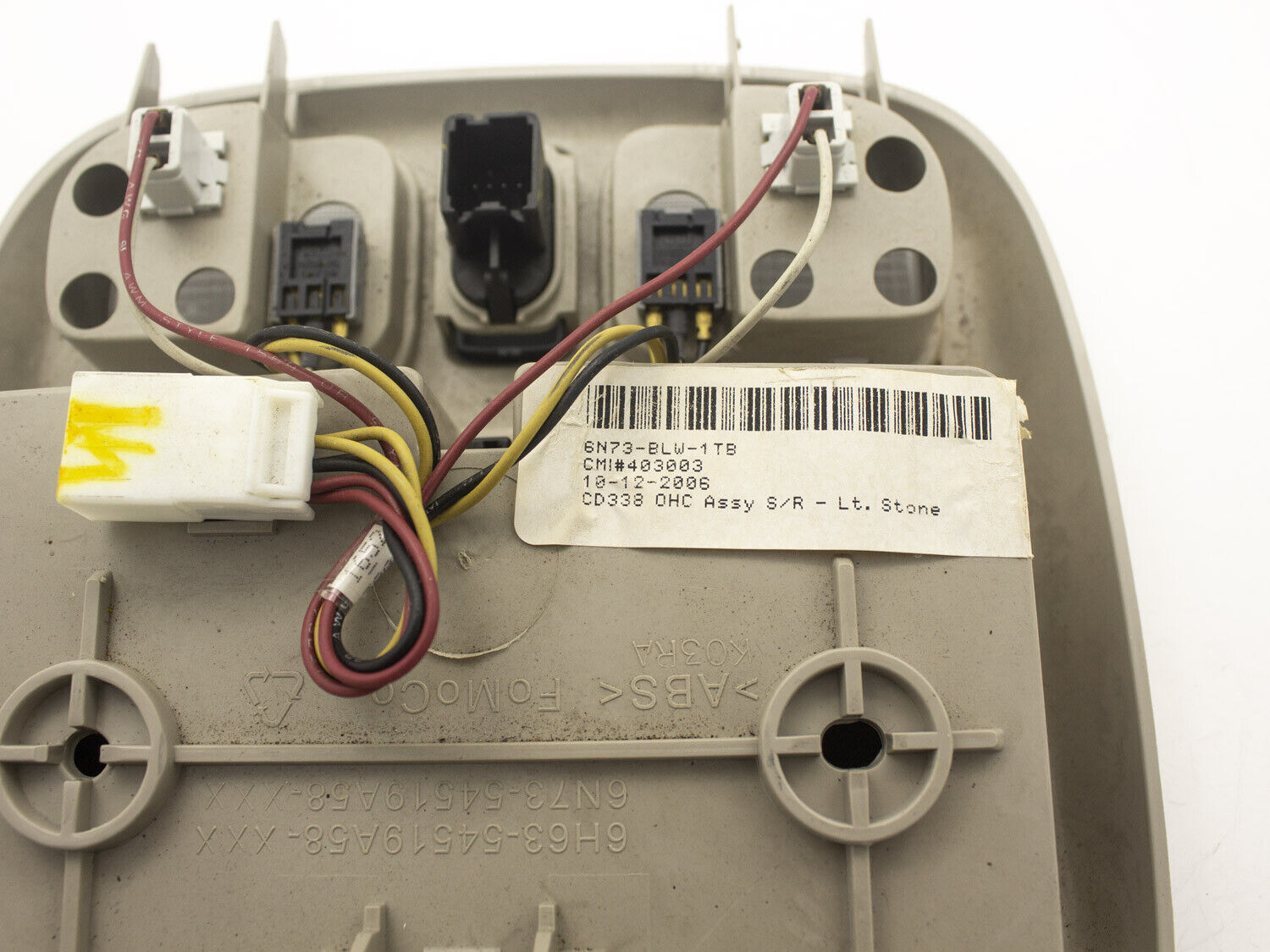 OEM Front Overhead Map Reading Dome Light Switch Unit For Ford Fusion & Mercury