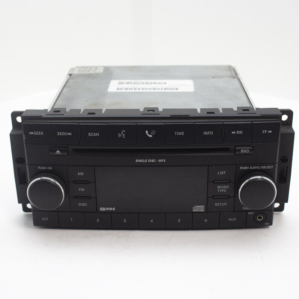 2007-2008 Chrsyler Dodge Audio Radio AM FM AUX CD Disk Player Receiver Used OEM