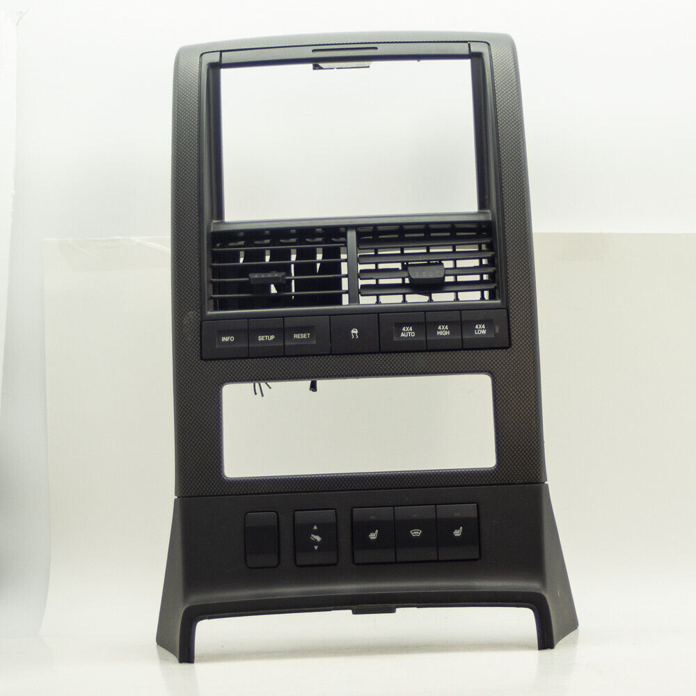 2006-2010 Ford Explorer Center Dash Radio Manual Climate Bezel Surround Trim OEM