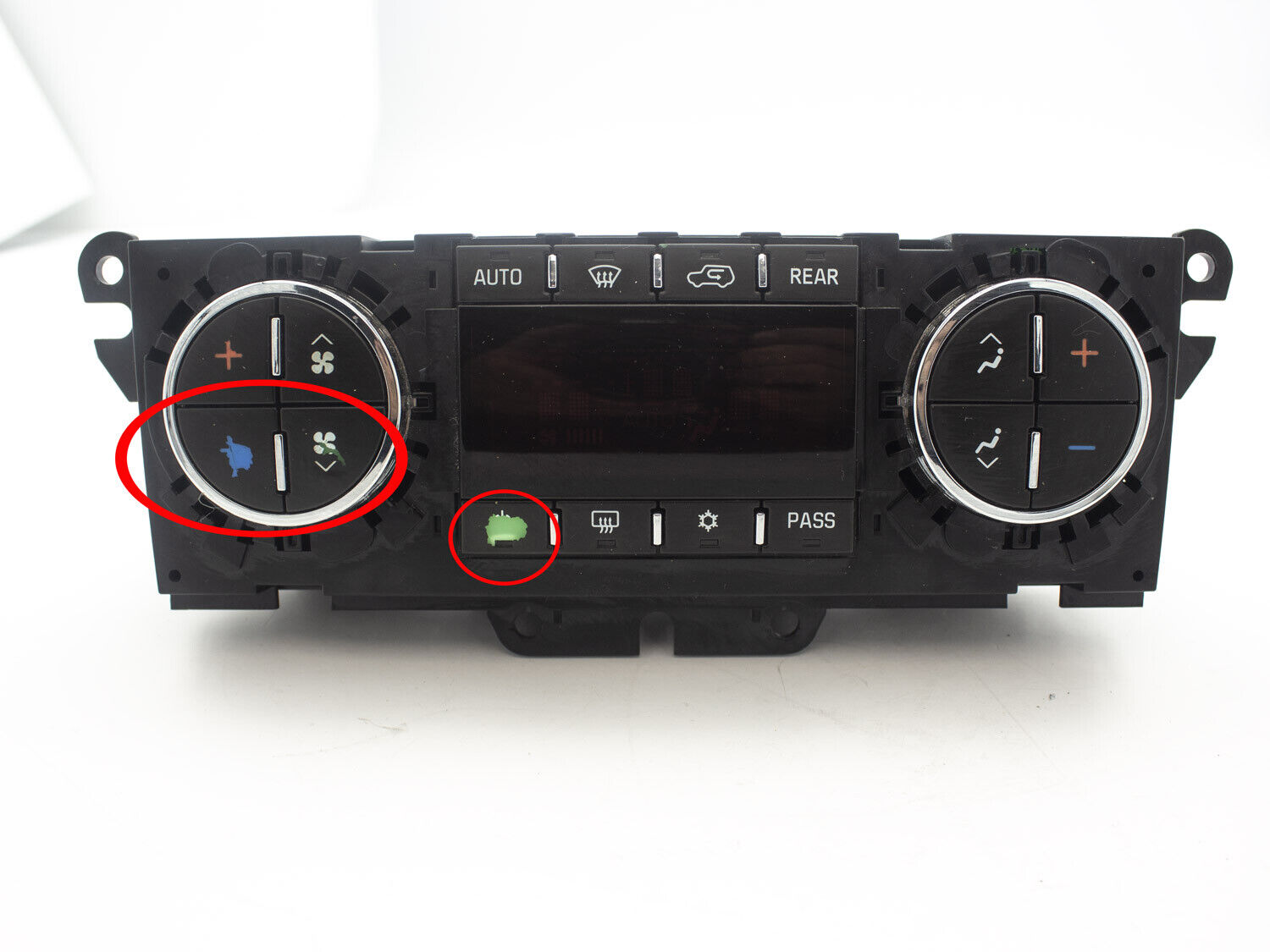 OEM Digital AC Heater Temperature Control Switch Panel For 2018-2012 GMC Acadia