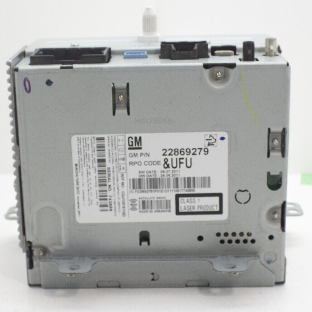 2012 Buick Chevry GMC Audio Radio AM FM CD Player Disk Stereo Receiver - OEM