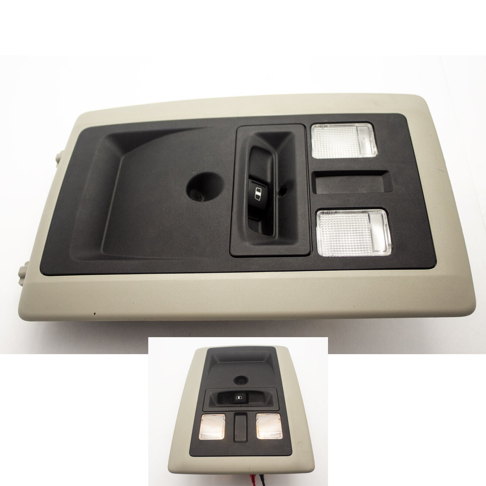 2009-2012 Dodge Ram 1500 OEM Overhead Console Dome Map Reading Light Lamp Unit