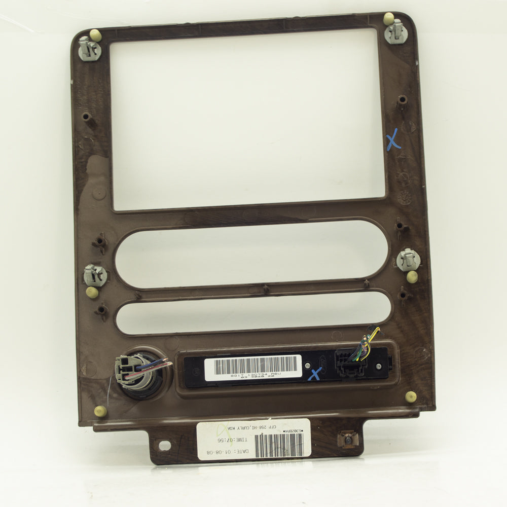 OEM 08-09 Ford Taurus Sable Center Dash Radio Climate Bezel Surround Trim Black