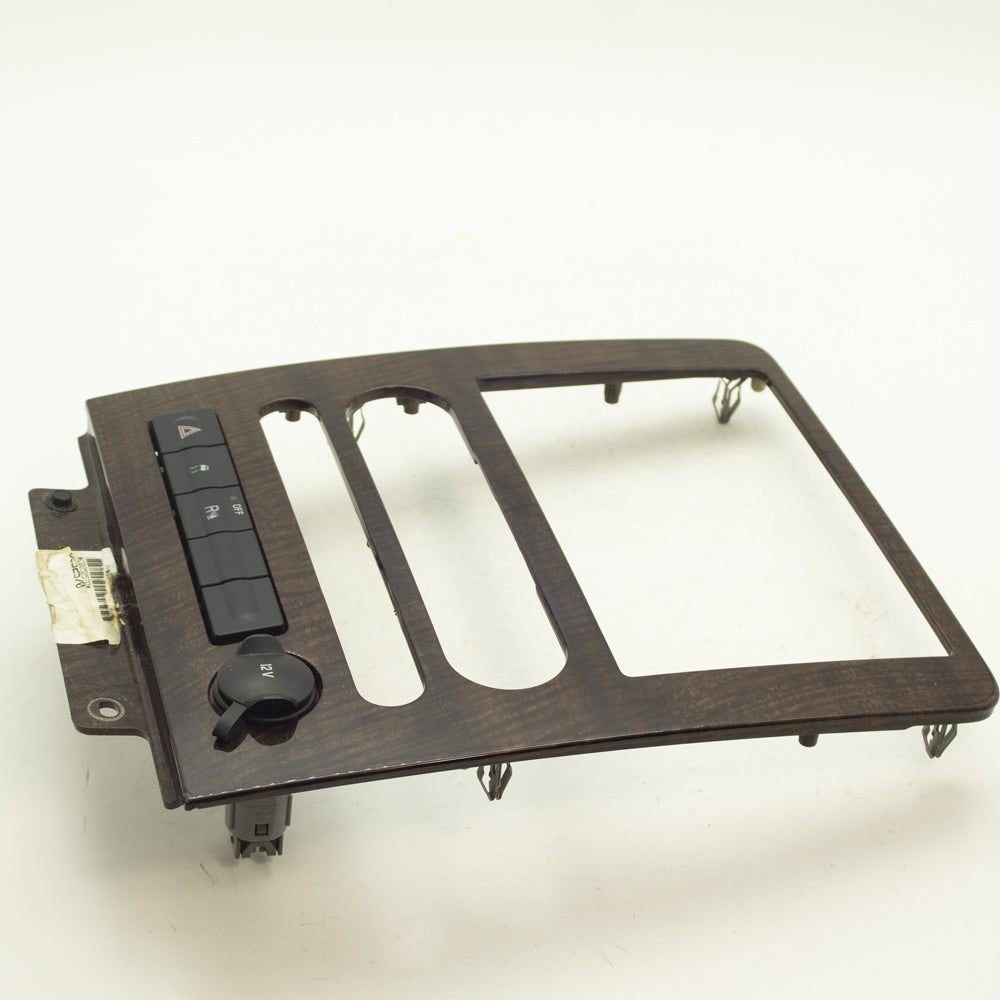 OEM 08-09 Ford Taurus Sable Center Dash Radio Climate Bezel Surround Trim Black